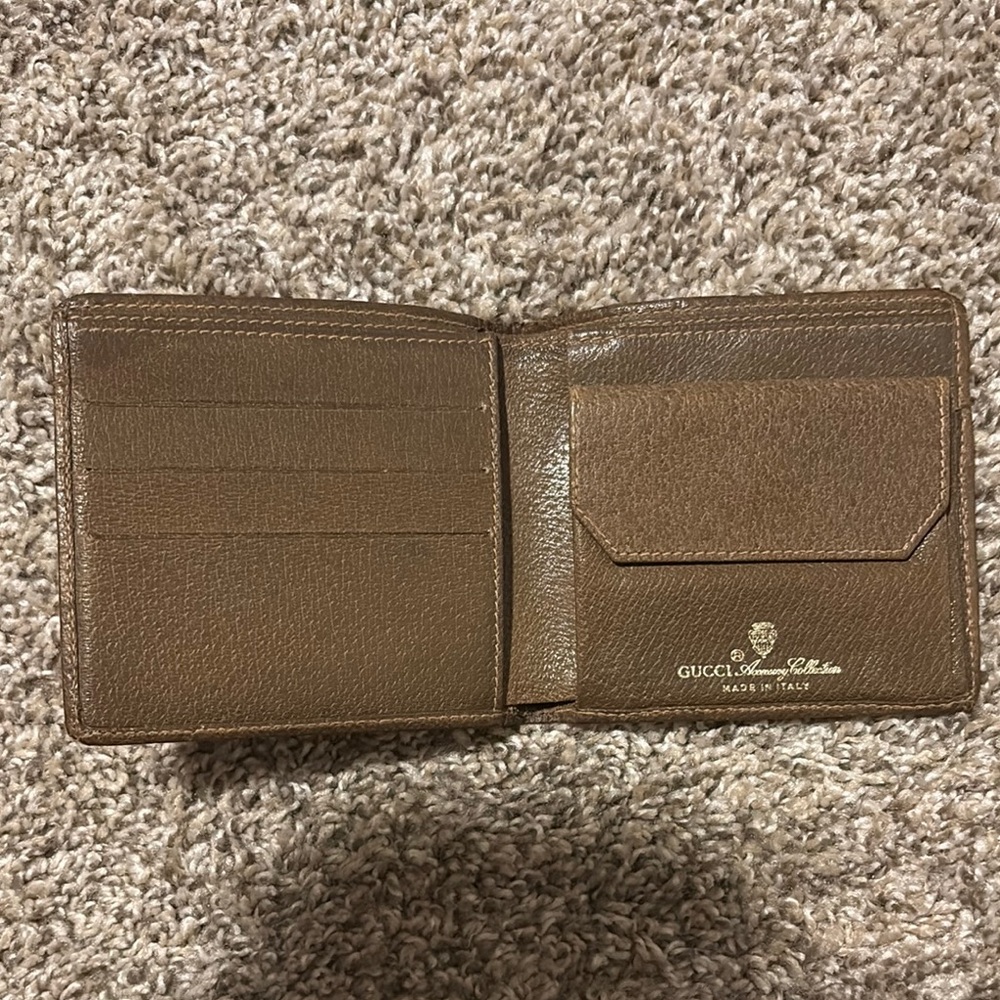 Gucci Brown and Tan mens wallet - Picture 6 of 16